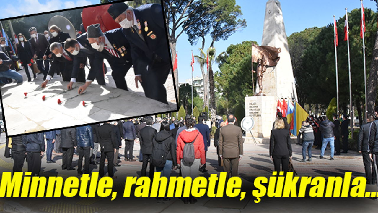 Çanakkale şehitleri Torbalı’da anıldı