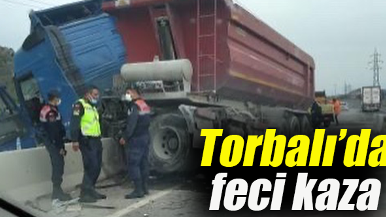 Bariyerleri ezip karşı şeride uçtu