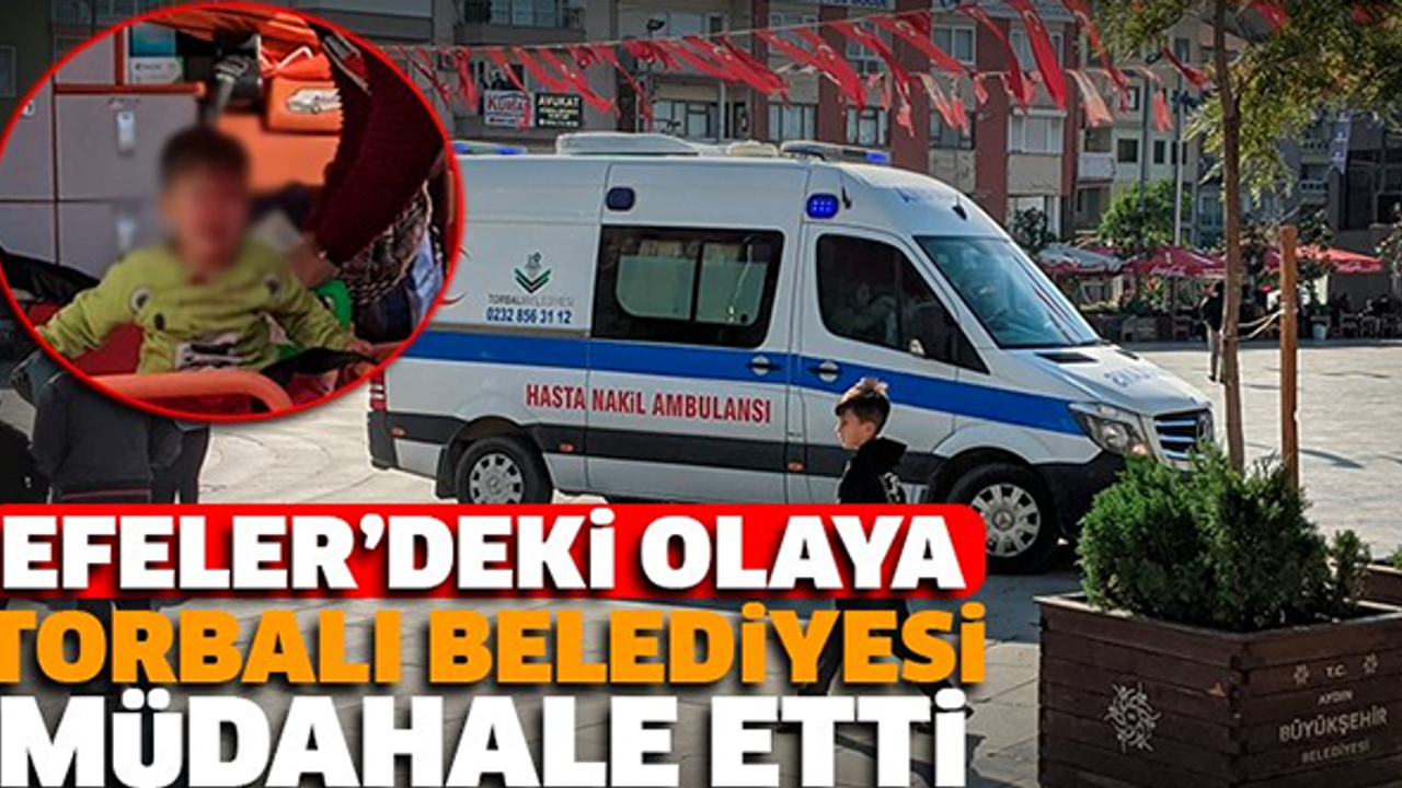Aydın’a hasta nakleden belediye personelinden ilk müdahale