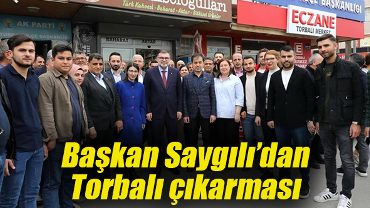 Yeni il başkanından Torbalı’ya ziyaret