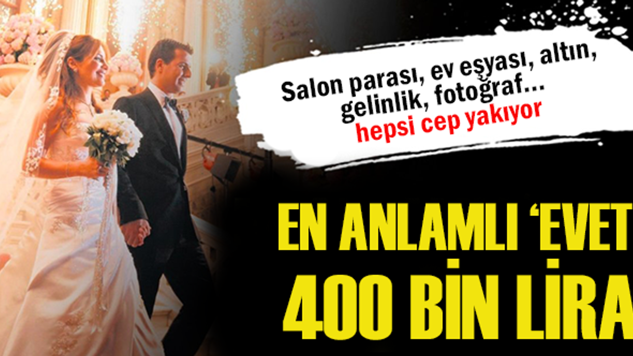 Zamlar, düğün maliyetine de yansıdı
