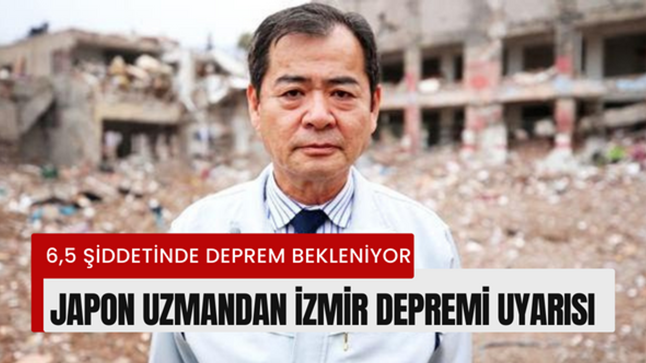 İzmir'de beklenen depremin şiddetini açıkladı