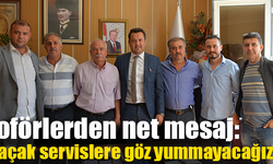 Erdem Mert’ten Şoförler Odası’na ziyaret