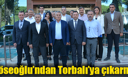 İZSU Müdürü Köseoğlu’nda Tekin’e ziyaret