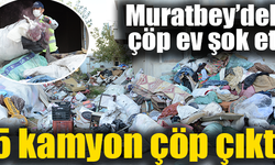 Kötü koku ihbarıyla gidildi, 'çöp ev' çıktı