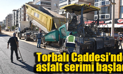 Torbalı Belediyesi asfalt seferberliğini sürdürüyor
