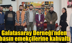 Galatasaray Derneği Gazeteciler Günü’nü unutmadı!
