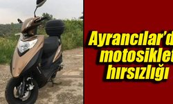 30 bin lira değerinde motor çalındı