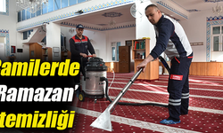 Torbalı Belediyesi camileri temizlemeye devam ediyor      