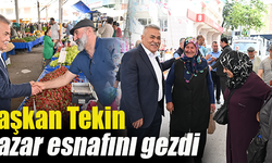 Vatandaşla sohbet edip, dileklerini dinledi