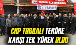 CHP Torbalı, terörü lanetledi