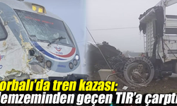 Torbalı’da feci tren kazası