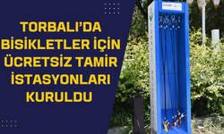 Torbalı Belediyesi’nden bisikletlilere büyük kolaylık