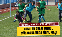 Camiler arası futbol müsabakasında final maçı