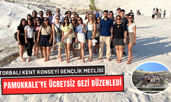 Torbalı Kent Konseyi Gençlik Meclisi Pamukkale’ye ücretsiz gezi düzenledi.