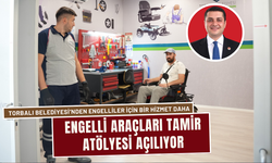 Torbalı Belediyesi’nden engelliler için bir hizmet daha