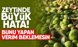 Hasat öncesi verim kaybı uyarısı