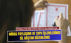 Eşit miras paylaşımı zorunluluğu yerine bu sistem kullanılacak…