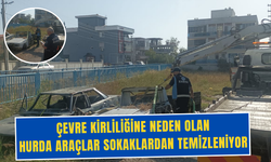 Sahipsiz araçlar sokaklardan temizlendi