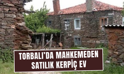 Yeniköy’de mahkemeden satılık kerpiç ev