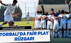 Altınordu’nun gençlerinden fair play dersi