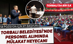 Torbalı’da liyakat esaslı işe alımlar başladı