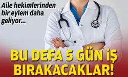 Bu defa 5 gün iş bırakacaklar!