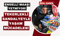 Tekerlekli sandalyeyle yaşam mücadelesi