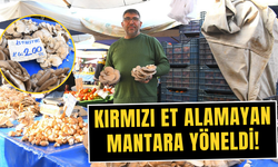 Kırmızı et alamayan mantara yöneldi!