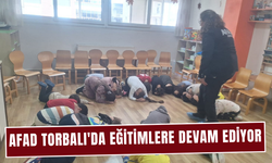 AFAD Torbalı'da eğitimlere devam ediyor