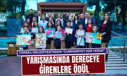 Dereceye girenlere ödül verildi