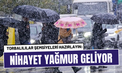 Nihayet yağmur geliyor