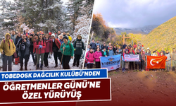 Zirvede öğretmenler gününü kutladılar