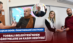 Başkan Demir, öğretmenleri unutmadı