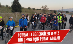 Torbalı’dan Ahmetli’ye pedalladılar