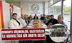 Gazeteciler ile kahvaltıda bir araya geldiler