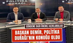 Başkan Demir’den gündeme dair önemli açıklamalar