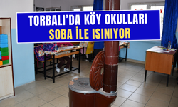 Torbalı’da Köy Okulları Soba ile Isınıyor