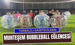 Muhteşem bubbleball eğlencesi