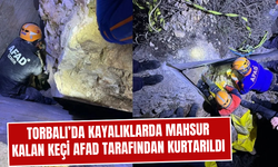 AFAD’dan Torbalı’da kurtarma operasyonu