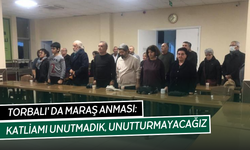 Torbalı' da Maraş anması: Katliamı unutmadık, unutturmayacağız