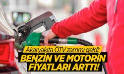 Akaryakıtta ÖTV zammı, tabelalar değişti!