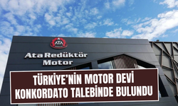 Türkiye'nin motor devi konkordato talebinde bulundu