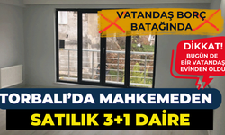 Torbalı'da mahkemeden satılık ev