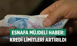 Esnafa müjdeli haber: Kredi limitleri artırıldı