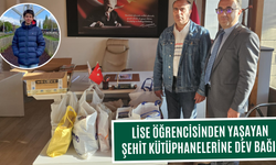 Yaşayan şehit kütüphaneleri için bağışlar devam ediyor
