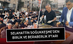 1500 kişi aynı sofrada oruç açtı