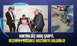 Belediye yöneticilerinden personele ziyaret