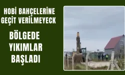 Komşu ilçelerde yıkımlar sürüyor