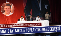 Mayıs ayı meclisinin ilk birleşimi gerçekleşti
